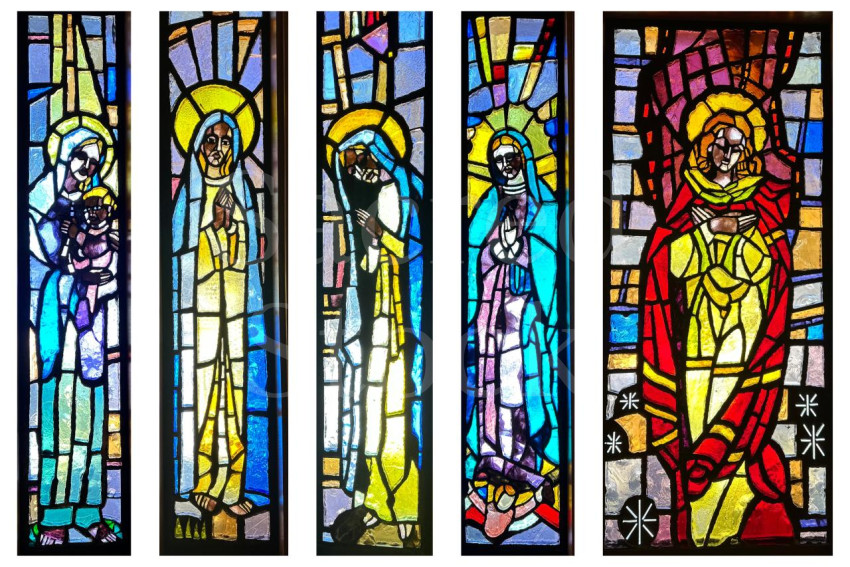 Mary Stained Glass