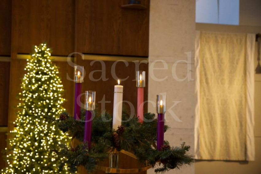 Advent Wreath on Christmas