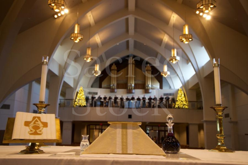 Christmastide Altar - Organ and Choir