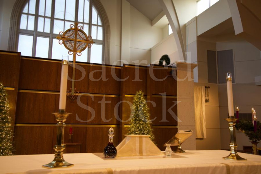 Christmastide Eucharist Altar