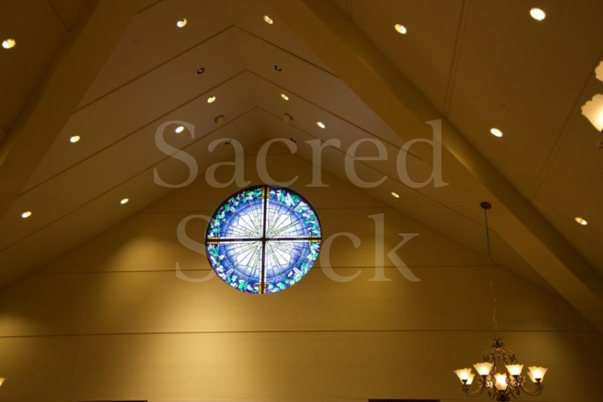 Stained Glass - Ceiling - Chandelier
