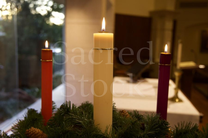 Advent Wreath - 3 Candles