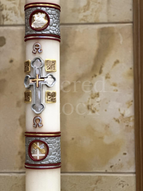 Easter Candle (Ornate)